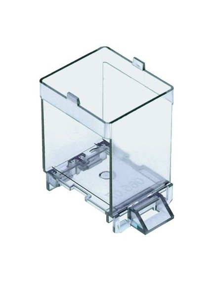 Adapter for DIN rail mounting suitable for Finder relay 65 series.