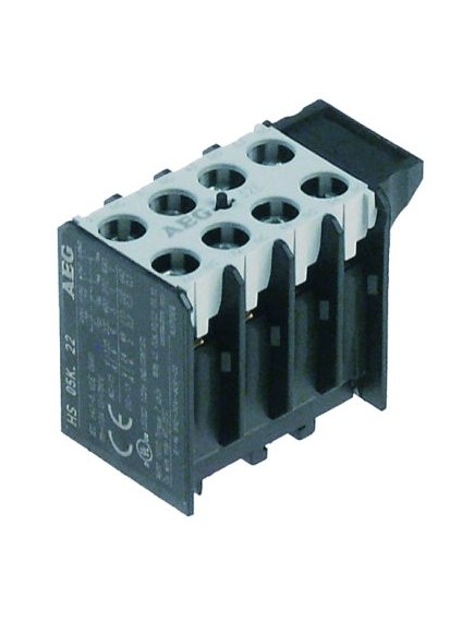 auxiliary contact contacts 3NO/1NC AC15 6A for contactors M+LS05 connection screw AC-12 10A