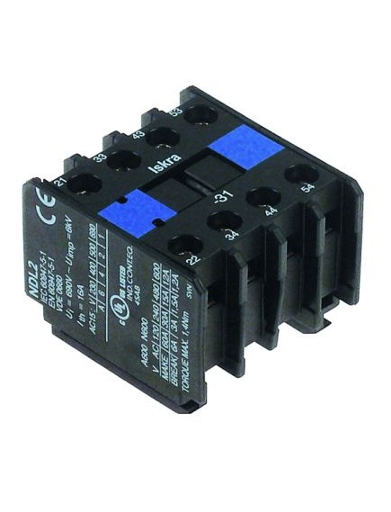 Auxiliary contact connection screw connection AC15 6A for contactors KNL9/KN16 contacts 2NO/2NC