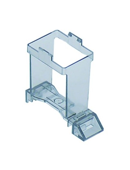 Adapter for DIN rail mounting suitable for Finder relay 56.32 series.