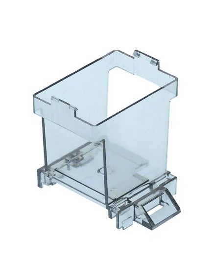 Adapter for DIN rail mounting suitable for Finder relay 56.34 series.