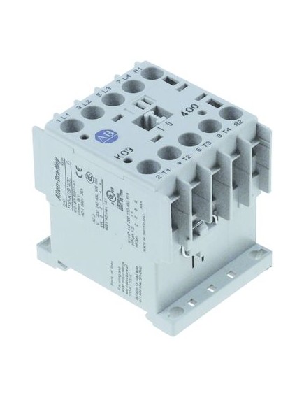 power contactor resistive load 20A 230VAC (AC3/400V) 9A/4kW main contacts 4NO