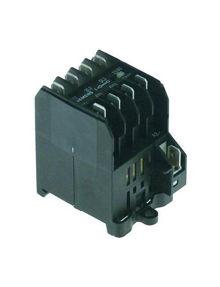 power contactor resistive load 16A 230VAC (AC3/400V) 8.4A/4kW main contacts 4NO