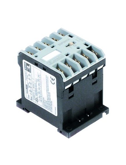 power contactor resistive load 20A 230VAC (AC3/400V) 9A/4kW main contacts 4NO