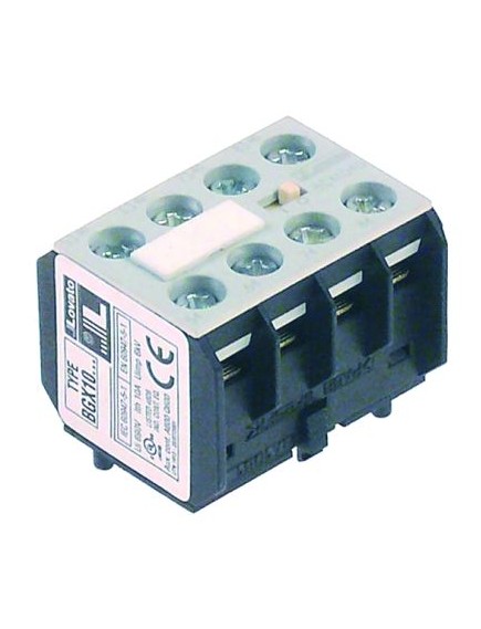 auxiliary contact contacts 4NC AC1 10A for contactors BG series connection screw