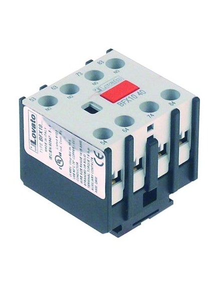auxiliary contact contacts 4NC AC1 10A for contactors BF series connection screw
