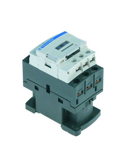 power contactor resistive load 25A 230VAC (AC3/400V) 9A/4kW main contacts 3NO