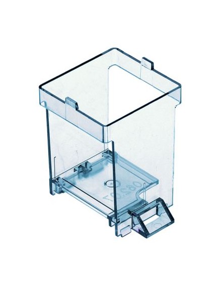 Adapter for DIN rail mounting suitable for Finder relay 62 series.