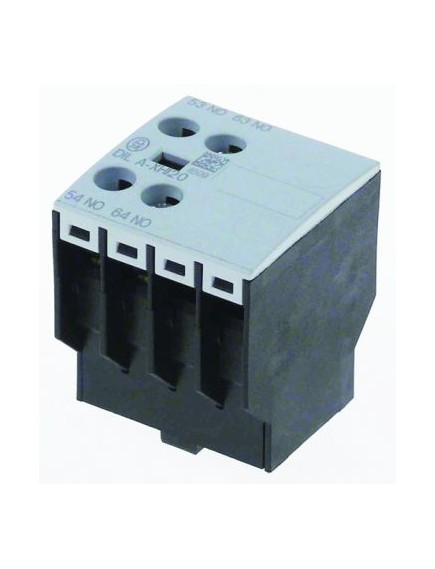 auxiliary contact contacts 2NO AC15 4A for contactors DILM(C)7-32 connection screw