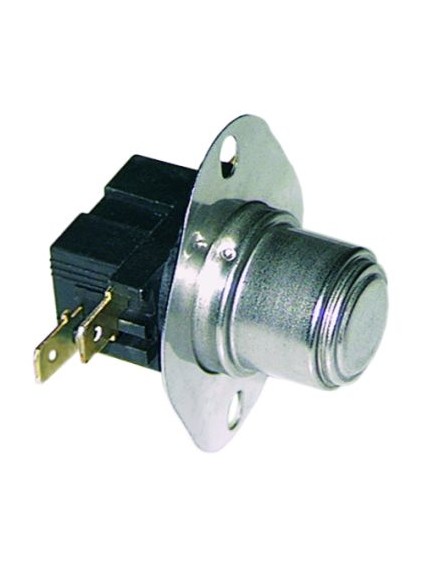 bi-metal thermostat switch-off temp. 55/42°C 1NO/1NC 16 A hole distance 40 mm 250 V bi-metal thermostat switch-off temp. 55/42°C 1NO/1NC 16 A hole distance 40 mm 250 V