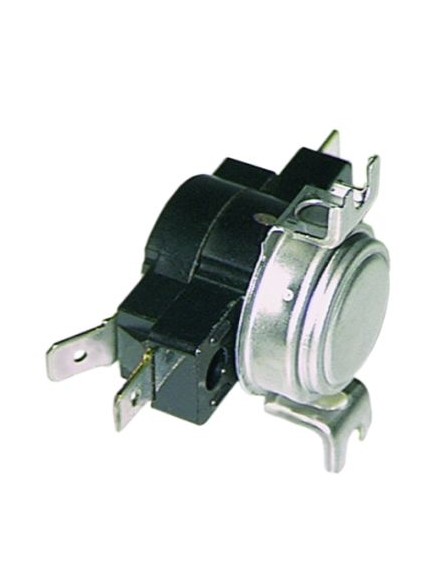 Anlegethermostat LA 38mm Abschalttemp. 53°C 1CO 1-polig 16A Anschluss F6,3 2-Lochbefestigung