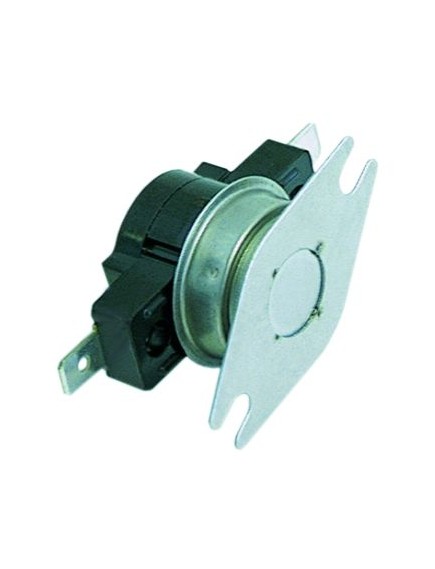Bi-metal thermostat switch-off temp. 85°C 1NC 16A hole distance 40mm 2 hole fixing connection F6.3 Bi-metal thermostat switch-off temp. 85°C 1NC 16A hole distance 40mm 2 hole fixing connection F6.3