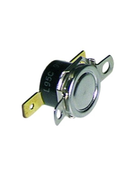 Anlegethermostat LA 23,8mm Abschalttemp. 86°C 1NC 1-polig 10A Anschluss F6,3 2-Lochbefestigung