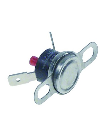 bi-metal safety thermostat switch-off temp. 115 °C 1NC 16 A hole distance 30 mm 2 hole flange