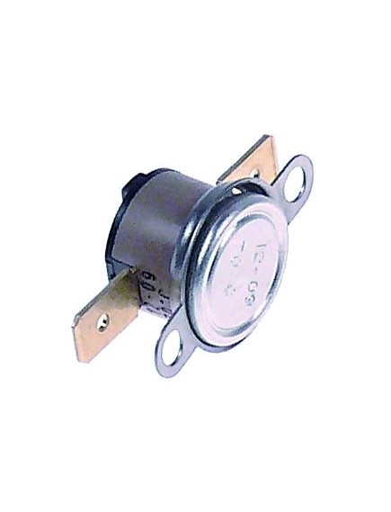 bi-metal thermostat hole distance 23,5mm switch-off temp. 70°C 1NC 1-pole 16A 250V