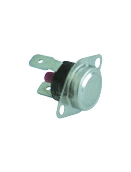 bi-metal safety thermostat hole distance 23,5mm switch-off temp. 106°C 1NC 1-pole 16A