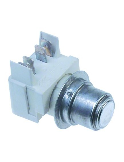 Anlegethermostat 1NO/1NC 2-polig 15A 250V Anschluss F6,3