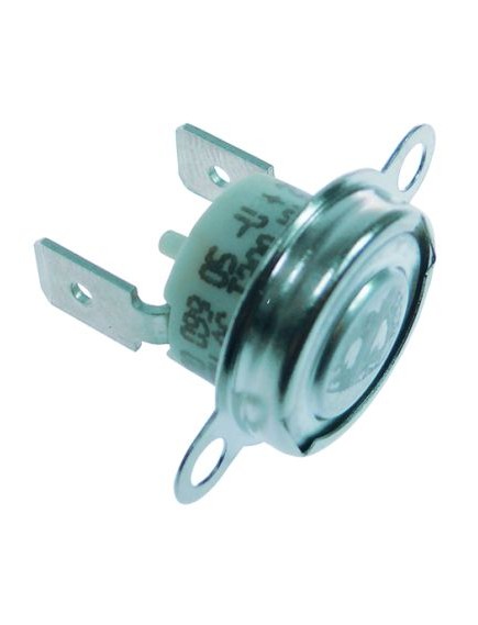 Anlegethermostat LA 23,5mm Abschalttemp. 99°C 1NC 1-polig 15A Anschluss F6,3 2-Lochbefestigung