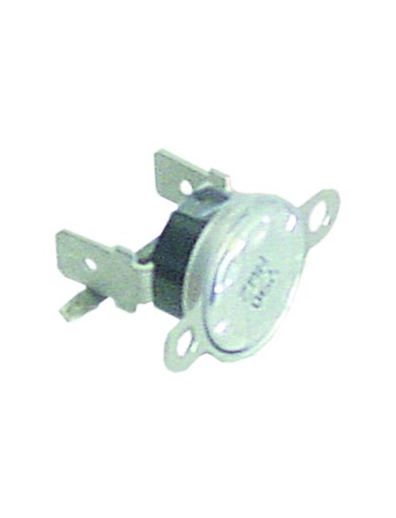 Bi-metal thermostat switch-off temp. 90°C 1NC 16A hole distance 23,8mm 250V 2 hole fixing Bi-metal thermostat switch-off temp. 90°C 1NC 16A hole distance 23,8mm 250V 2 hole fixing