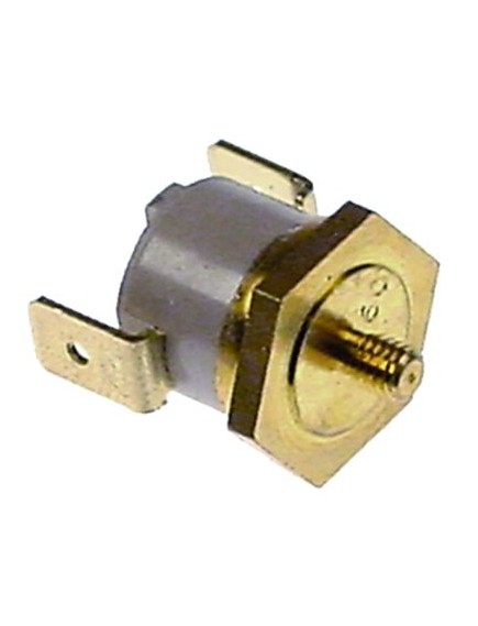 Anlegethermostat Abschalttemp. 60°C 1-polig Anschluss F6,3 M4