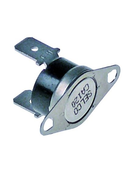 Anlegethermostat LA 23,5mm 1NO 16A Anschluss F6,3 Einschalttemperatur 48,9°C f?r Axiall?fter