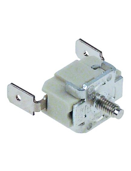 bi-metal thermostat switch-off temp. 110°C 1NC connection F6.3 M4