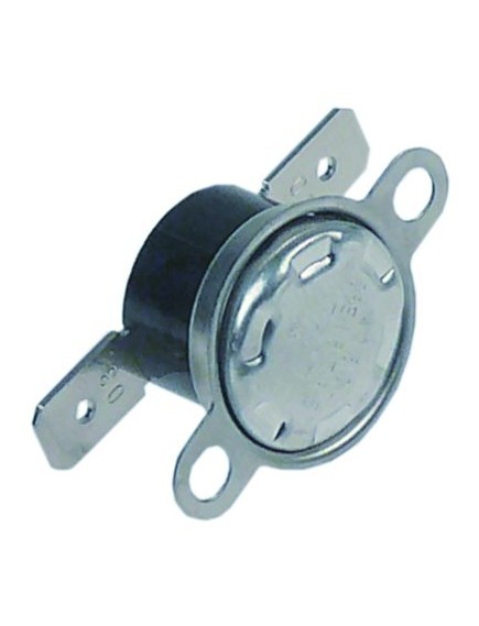 Anlegethermostat LA 23,5mm Abschalttemp. 130°C 1NC 1-polig Anschluss F6,3 2-Lochbefestigung