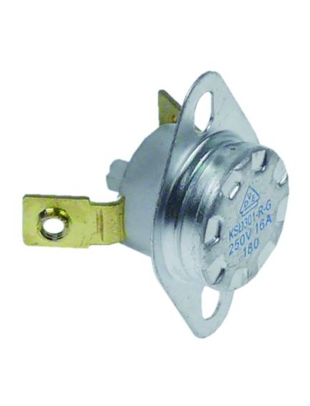 bi-metal safety thermostat hole distance 23,5mm switch-off temp. 180°C 1NC 1-pole 16A bi-metal safety thermostat hole distance 23,5mm switch-off temp. 180°C 1NC 1-pole 16A