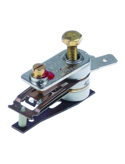 bi-metal thermostat switch-off temp. 300°C 1CO 1-pole 10A 250V connection male faston 6.3mm bi-metal thermostat switch-off temp. 300°C 1CO 1-pole 10A 250V connection male faston 6.3mm
