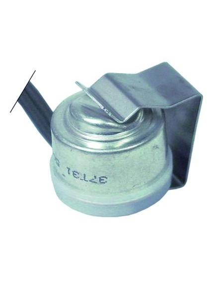 bi-metal safety thermostat 1NC 1-pole cable length 1200mm temperature range 7-8°C