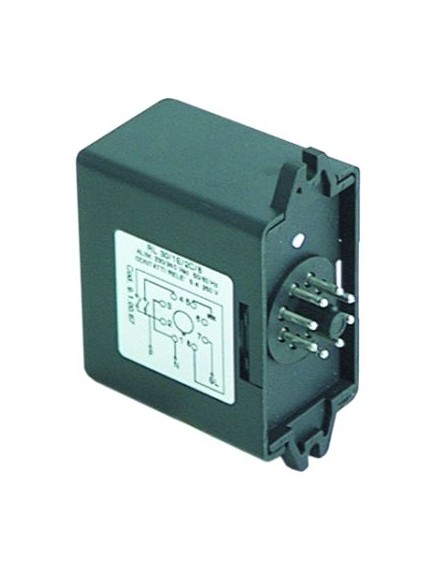 level relay 230V voltage AC 50/60Hz 8-pole 5A connection plug-in connection round 8-pole