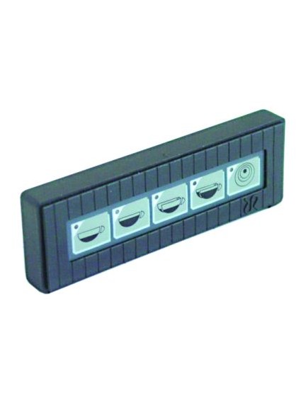 keypad unit buttons 5 L 122mm W 40mm connection