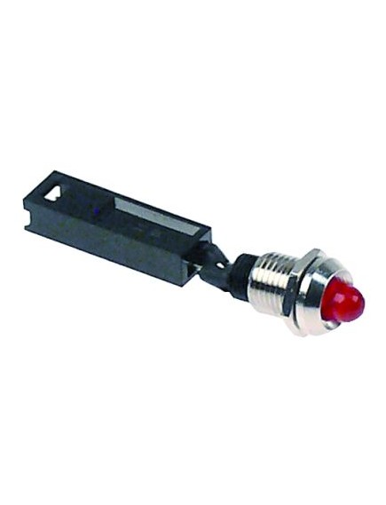 indicator light LED red mounting thread M8x0.75 ? 5mm