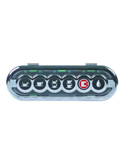 keypad unit buttons 6 suitable for SANREMO L 146mm W 42mm