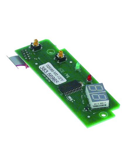 control PCB L 100mm W 35mm suitable for ANIMO with display buttons 2