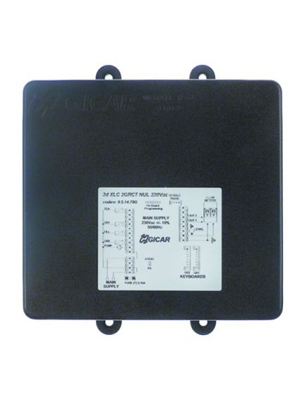 central unit 2-group 230V voltage AC