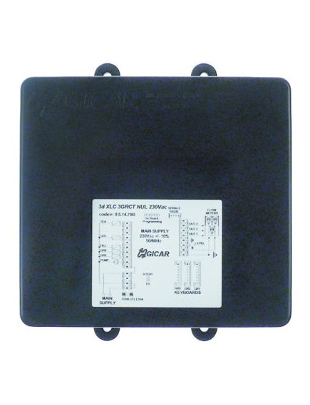 central unit 3-group 230V voltage AC