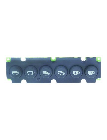 keypad unit buttons 6 black/white