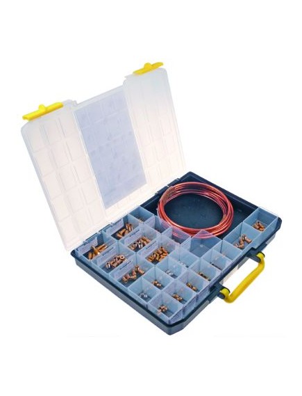 Assortment case pilot tubes 2x pilot tube 3000mm ?4/6mm