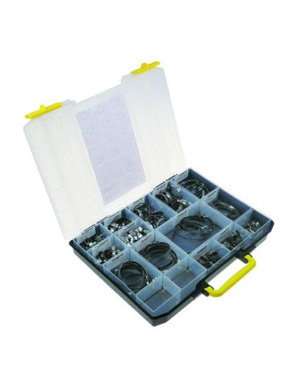Assortment case hose clamps