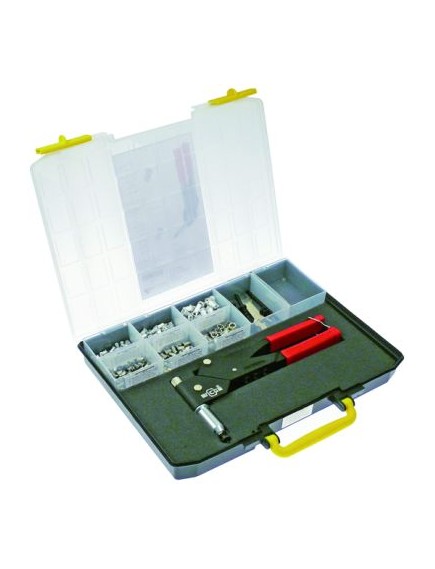 Assortment case sizes M4/M5/M6 riveting nuts
