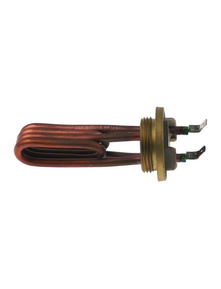 heating element 1300W 230V heating circuits 1 thread 1?  L 110mm W 27mm H 30mm tube ? 6,4mm