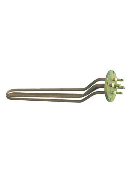 heating element 2500W 230V heating circuits 2 hole distance 54mm L 328mm W 37mm H 56mm L1 25mm