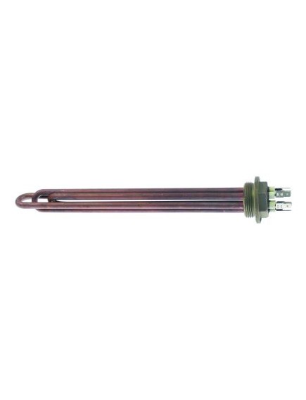 heating element 4500W 230V heating circuits 3 thread 1?  L 290mm W 30mm H 27mm tube ? 8mm