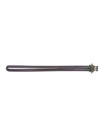 heating element 4000W 230V heating circuits 2 thread 1?  L 495mm W 35mm H 22mm tube ? 8,3mm