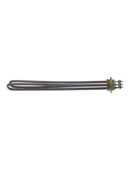 heating element 3300W 230V heating circuits 2 thread 1?  L 370mm W 35mm H 24mm tube ? 8,3mm