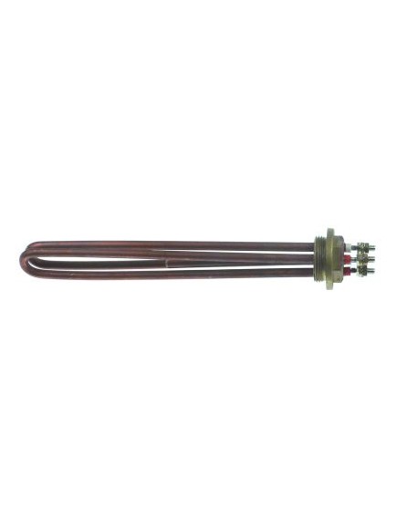 heating element 2500W 230V heating circuits 2 thread 1?  L 285mm W 35mm H 24mm tube ? 8,3mm