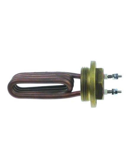 heating element 1300W 220V heating circuits 1 thread 1?  L 97mm W 26mm H 26mm tube ? 6,5mm