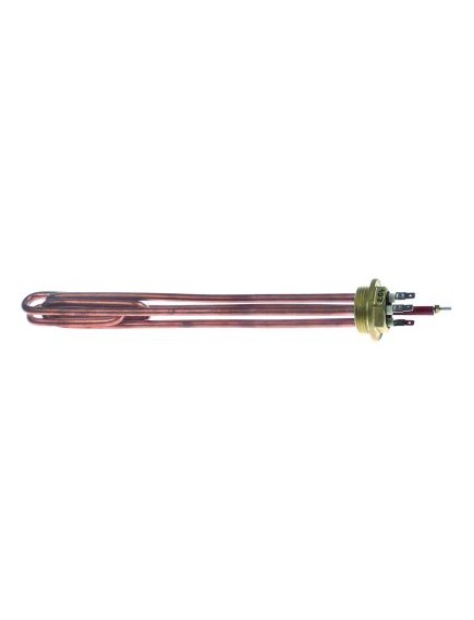 heating element 4500W 230V heating circuits 2 thread 1?  L 345mm W 35mm H 35mm tube ? 8,2mm