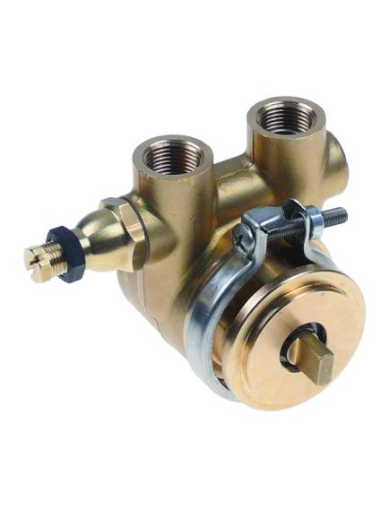 pump head CB054 FLUID-O-TECH L 62mm 50l/h connection 3/8  GAS with modulator brass